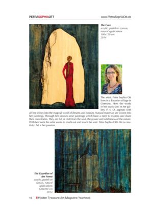 Hidden Treasure Art Magazine Yearbook 2015 Petra Sophia Ott