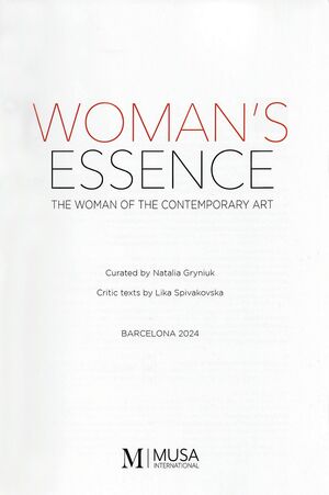 THE WOMAN OF THE CONTEMPORARY ART Vorwort